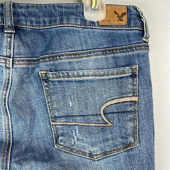 American Eagle Outfitters Blue Skinny Jeans - Picture 4 of 9